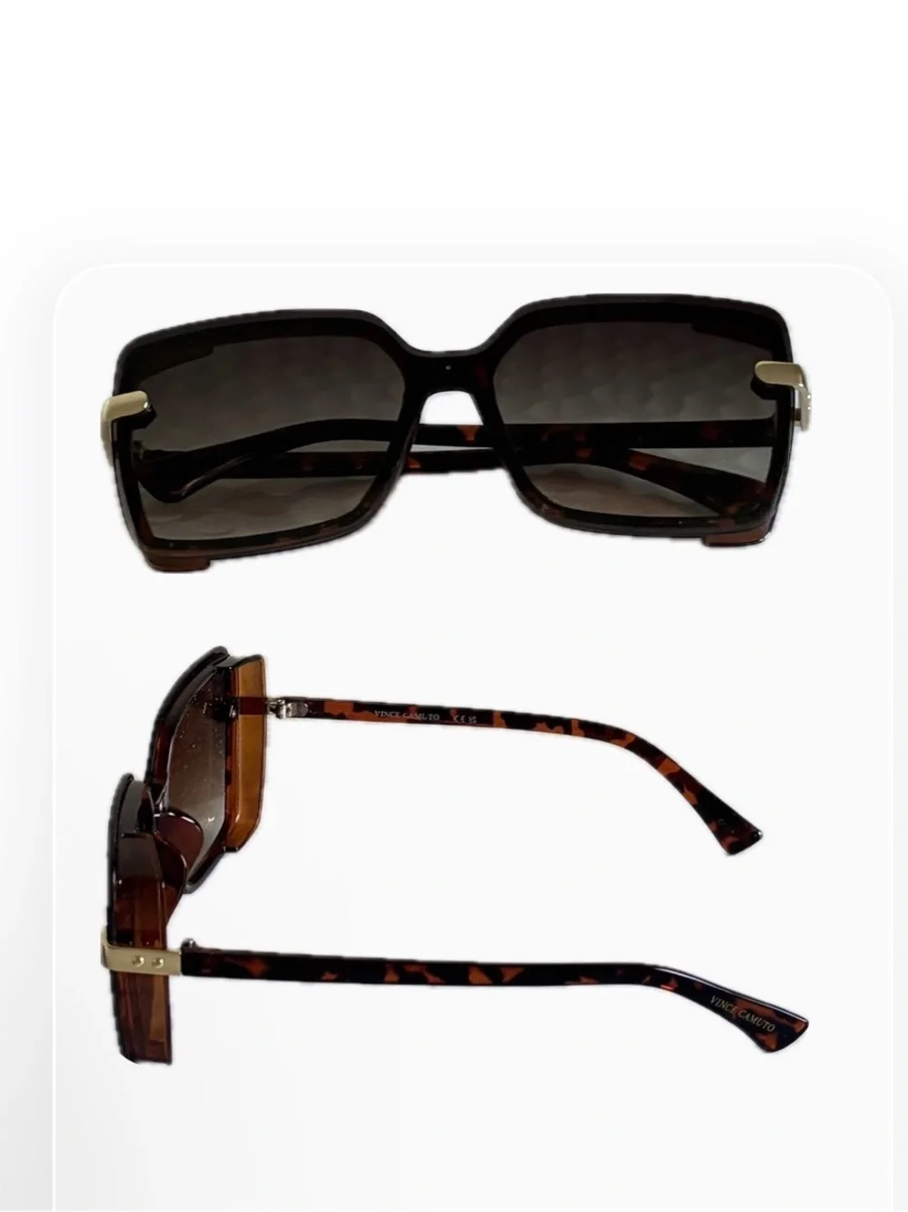 Square Sunglasses - Brown